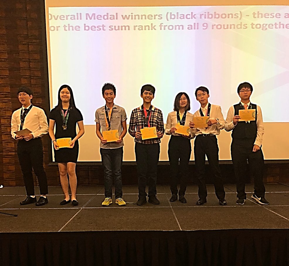 Juara II dan Medali Hitam dalam Kompetisi Matematika Asia Tenggara (SEAMC) 2018